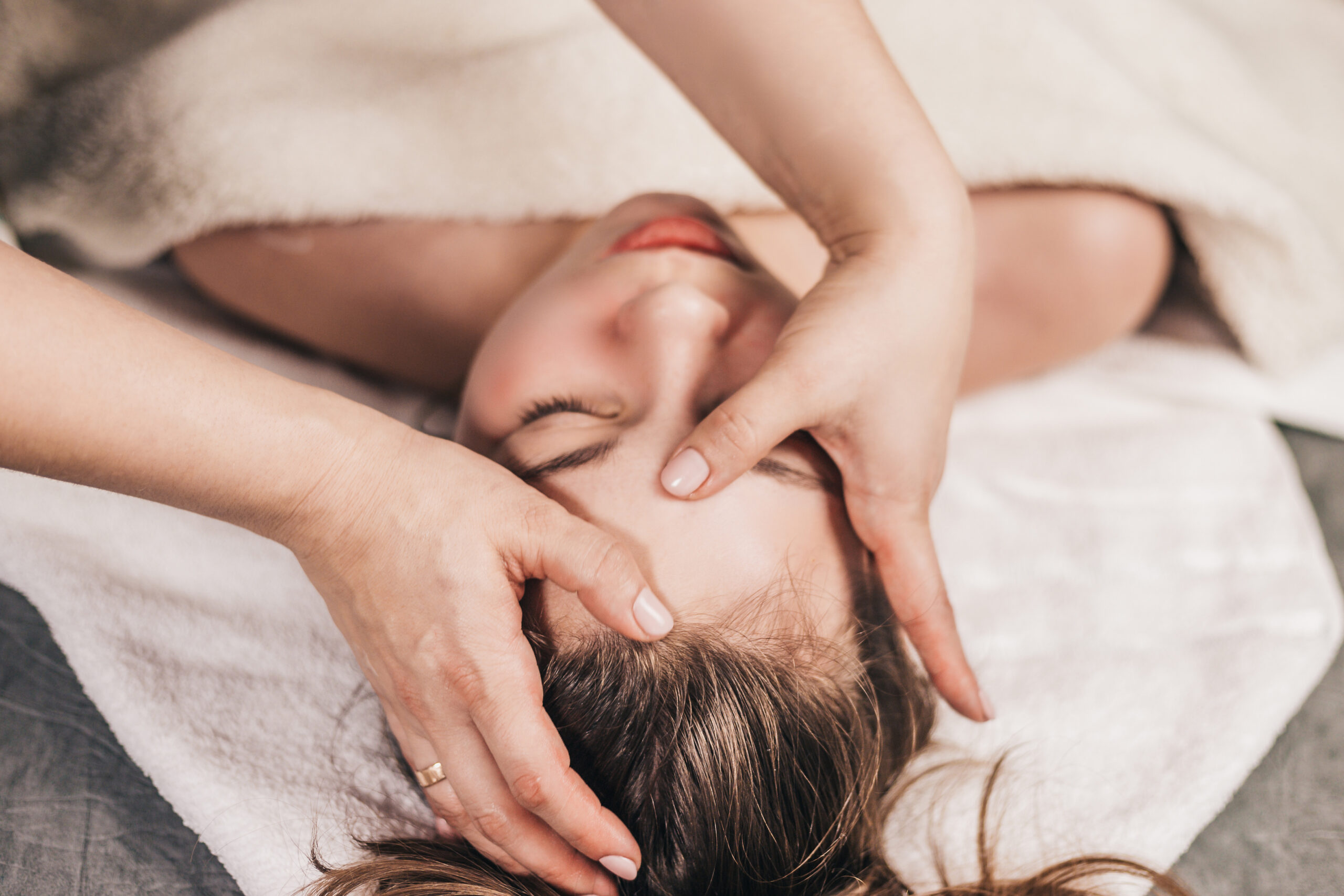 Acupressure for facial rejuvenation